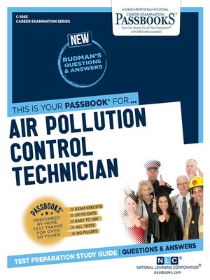 cover image of Air Pollution Control Technician